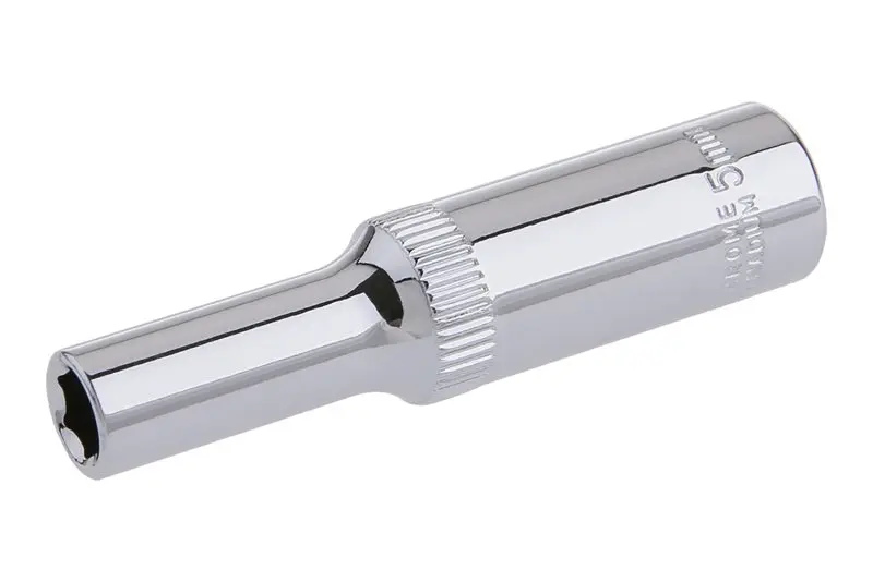 Nástrčná hlavica predĺžená 1/4" CrVa 5mm, FESTA 17861 (L17861)