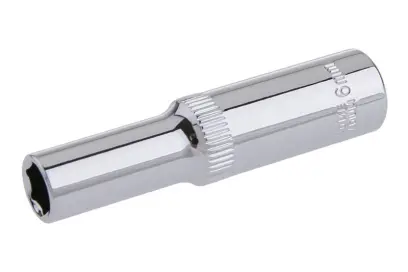 Nástrčná hlavica predĺžená 1/4" CrVa 6mm, FESTA 17862 (L17862)