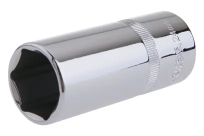 Nástrčná hlavica predĺžená 1/2" CrVa 24mm, FESTA 17885 (L17885)