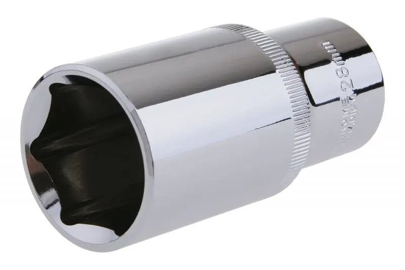 Hlavice prodloužená 1/2" CrVa 28mm (L17889)