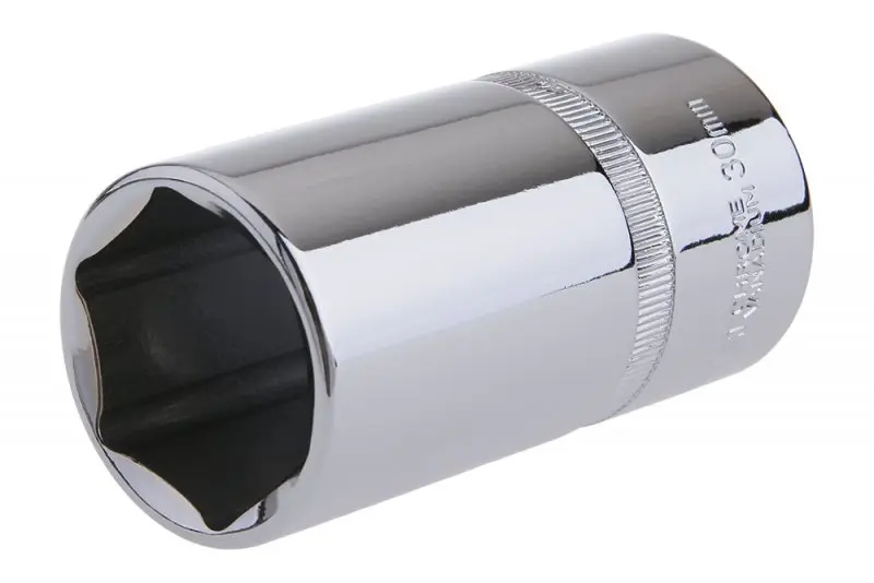 Hlavice prodloužená 1/2" CrVa 30mm (L17890)