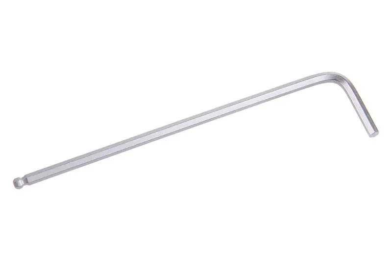 Zástrčný kľúč s guličkou CrV 2.5mm 18x88mm, FESTA 18577 (L18577)