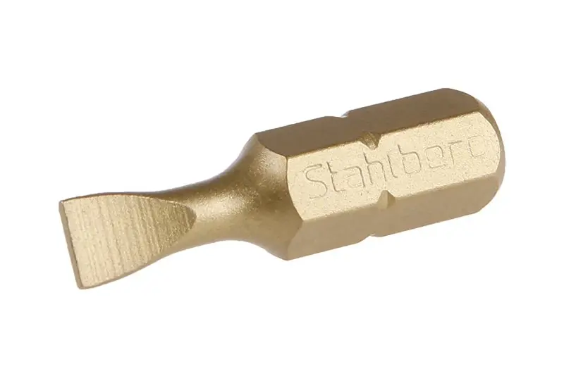 Bit S 3.0mm 25mm TiN S2, FESTA 18750 (L18750)