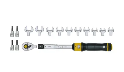 Sada - Momentový klíč MicroClick MC 60 a 10 nástavců