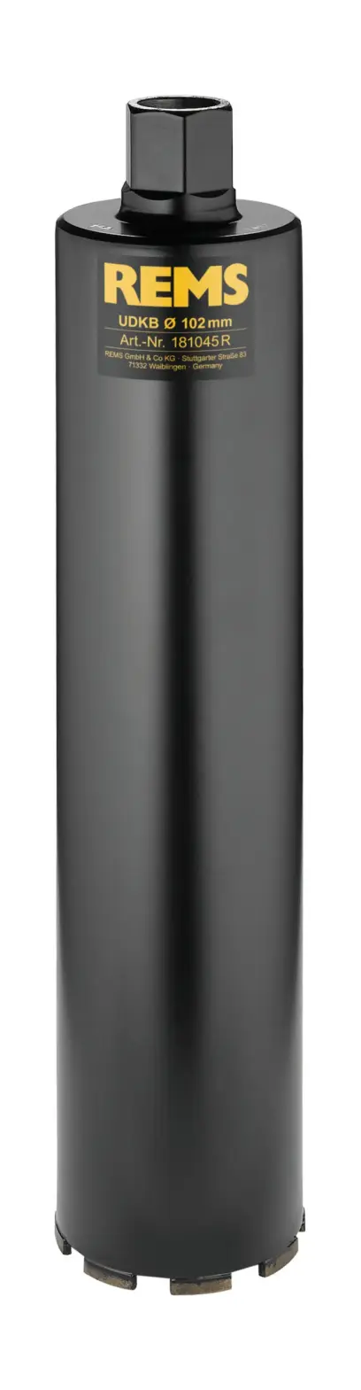 Univerzálna diamantova vŕtacia korunka REMS pr. 102 mm. (REM181045)