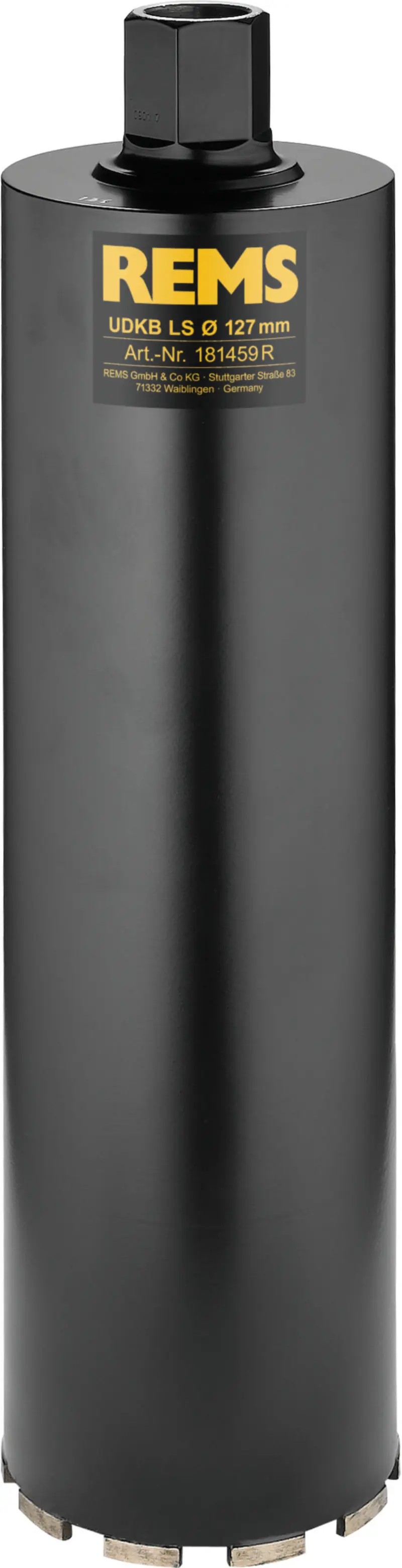 Diamantová jádrová vrtací korunka Rems UDKB 127 x 420 mm - UNC 1 1/4" (REM181059)