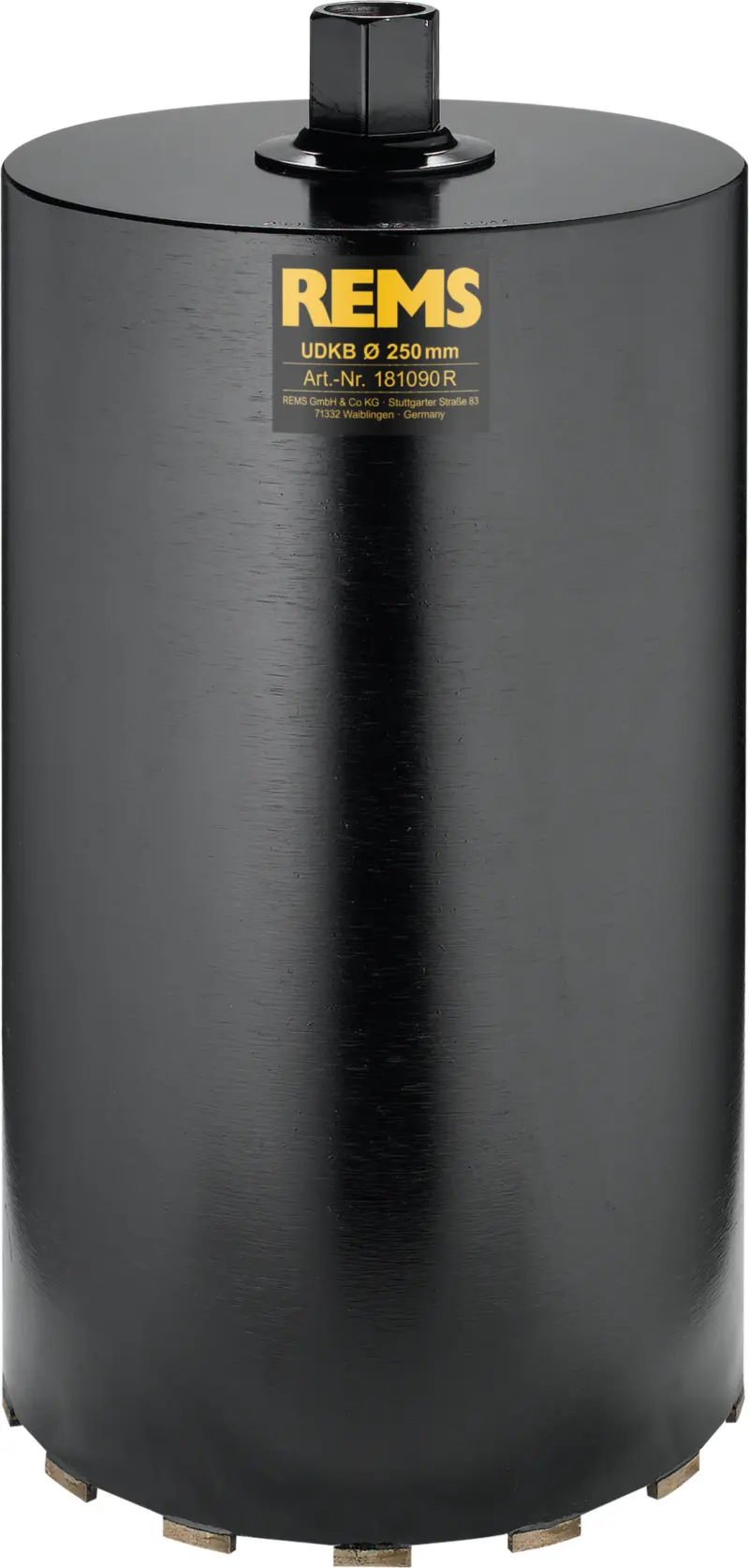 Univerzální diamantová vrtací korunka REMS pr. 225 mm (REM181090)