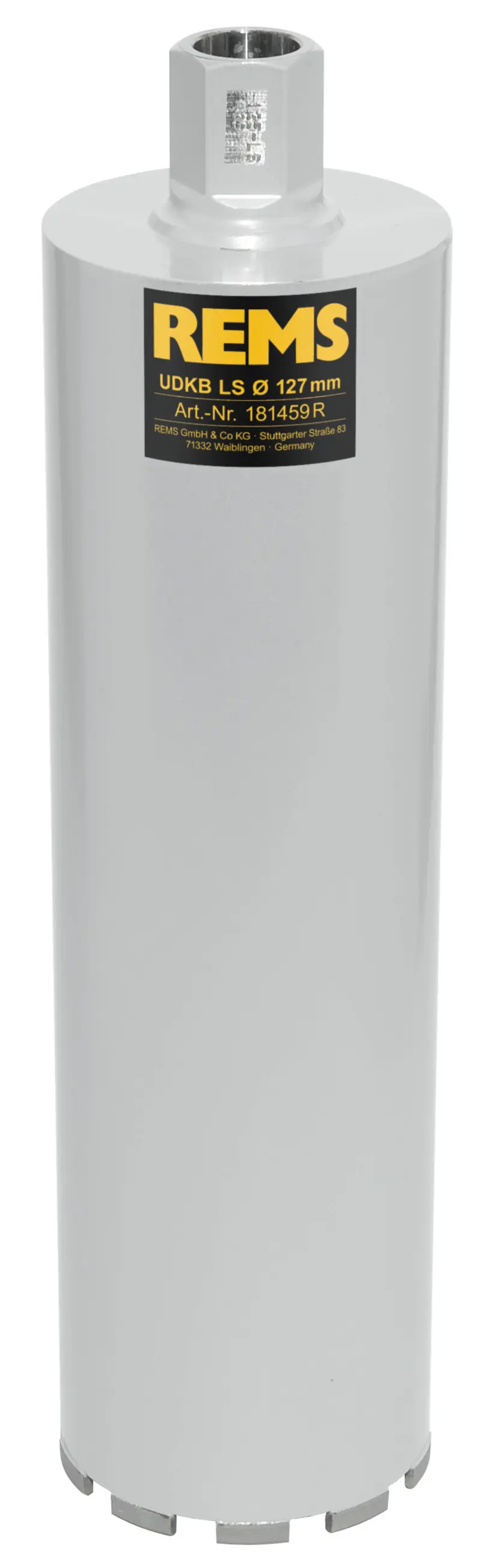 Diamantová jádrová vrtací korunka Rems UDKB-LS 127 x 420 mm - UNC 1 1/4" (REM181459)