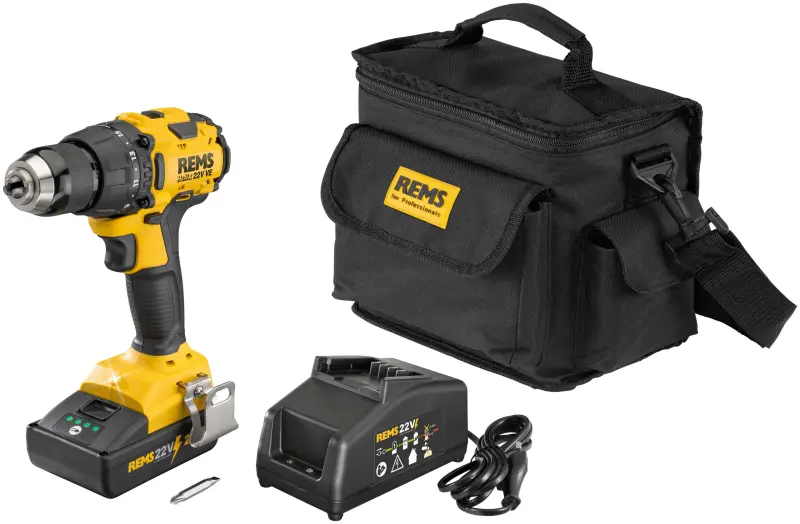 Aku vrtací šroubovák Rems Helix 22V VE Set (2,5 Ah) (REM190110)