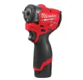Aku 1/3" rázový utahovák Milwaukee M12 FSCIWF38-252X, 305 Nm, 2x aku M12 HB2.5 + C12 C + kufr, 4933498970