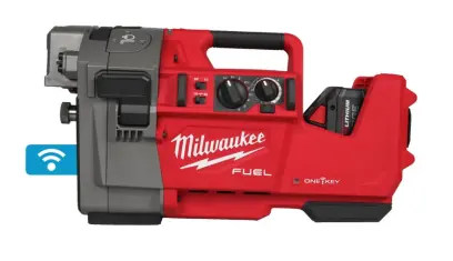 Aku drážkovač trubek Milwaukee M18 FRGRO114-802C Roll groover, 2x aku M18 FB8 + M12-18 FC + kufr, 4933479789