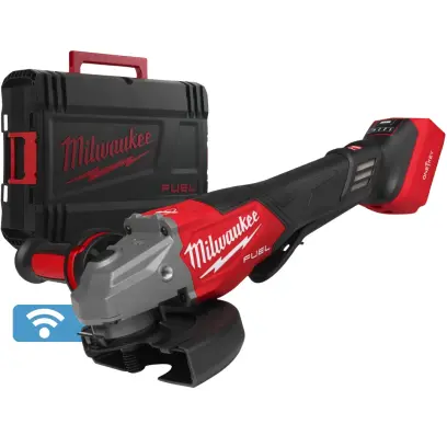Aku úhlová bruska 125 mm Milwaukee M18 FHSAGO125VXPDB2-802X, ONE-KEY, 2x aku M18 FB8 + M12-18 FC + kufr,