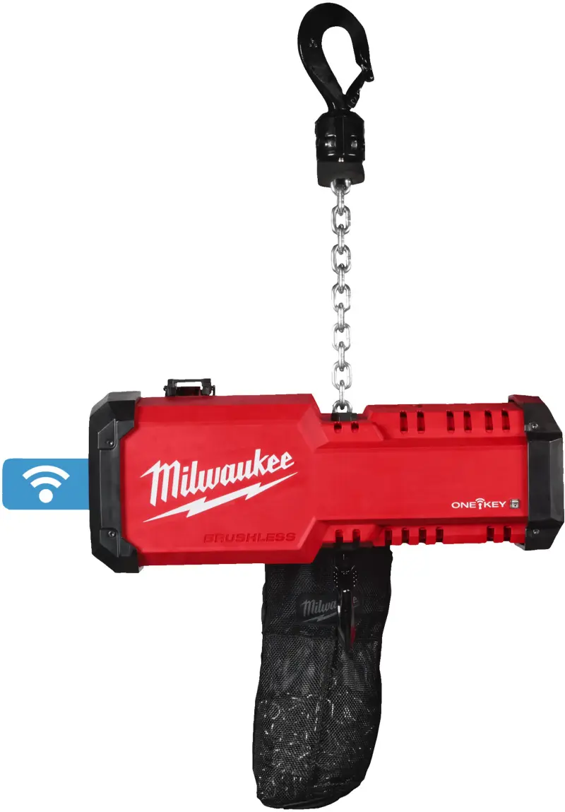 MILWAUKEE M18 BLCHTO-121 Brushless ONE-KEY accu-kettingtakel 1 ton (1x 12Ah FORGE accu + lader),4933500224