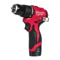 Aku vrtačka Milwaukee M12 BLPDRC-202C, 2x aku M12 B2 + C12 C + kufr, 4933500422