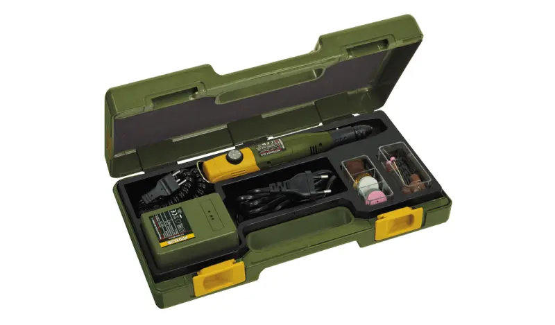 Multifunkční bruska Proxxon MICROMOT 60/EF se zdrojem, bity a frézami - 43 dílů (PROX28514)