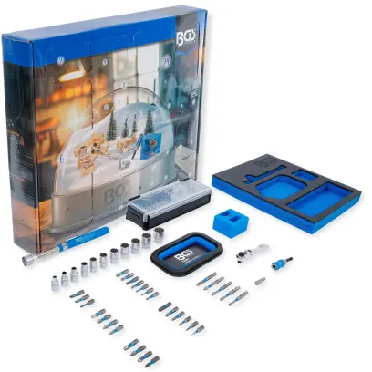 BGS Adventní kalendář s nářadím, Christmas 2025, Vánoční sada nářadí, 95010 (BGS1095010), BGS1095010