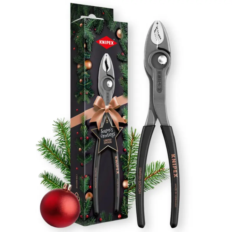 Kleště TwinGrip 200 mm Knipex 82 01 200 S02 Limited edition, Vánoční limitovaná edice (K 82 01 200 S02)