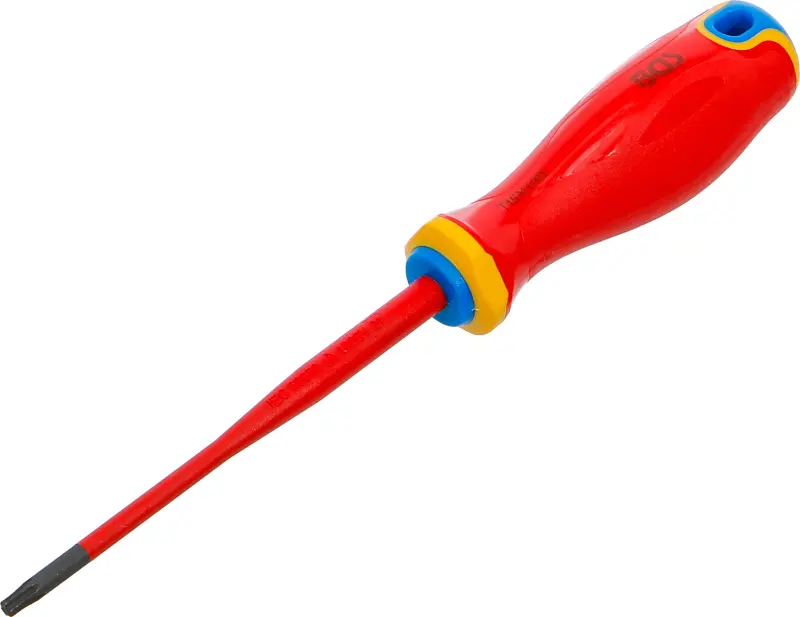 Šroubovák VDE BGS 35864  extra tenký hrot T-Star (pro Torx) T15 (BGS1035864)