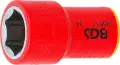 Nástrčná hlavice 3/8" 17 mm BGS 35877 VDE (BGS1035877)