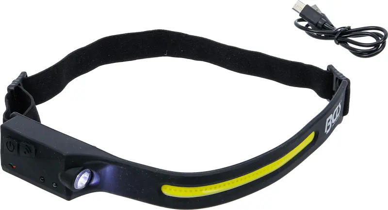 Svítilna - čelovka LED-COB BGS 85355 s pohybovým senzorem (BGS1085355)