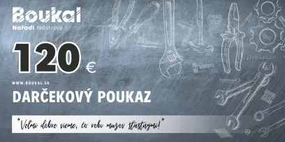 Dárčekový poukaz v hodnote 120 € (DAP3000SK120), DAP3000SK120