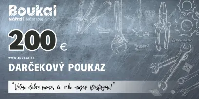Dárčekový poukaz v hodnote 200 € (DAP5000SK200), DAP5000SK200