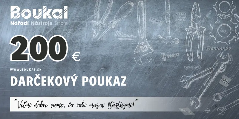 Dárčekový poukaz v hodnote 200 € (DAP5000SK200), DAP5000SK200