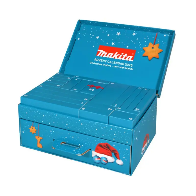 Makita Adventní kalendář s nářadím, Cristmas 2025, P-84816