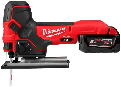 Aku přímočará pila Milwaukee M18 FBJS-502X, 2x aku M18 B5 + M12-18 FC + kufr, 4933500556