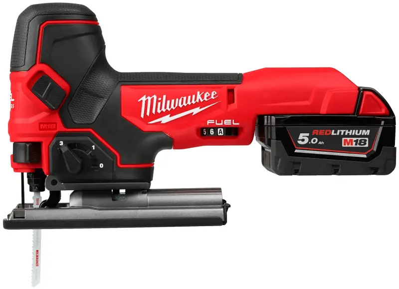Aku přímočará pila Milwaukee M18 FBJS-502X, 2x aku M18 B5 + M12-18 FC + kufr, 4933500556