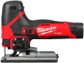 Aku přímočará pila Milwaukee M12 FJS-422X, aku M12 B2 + M12 B4 + C12 C + kufr, 4933500575
