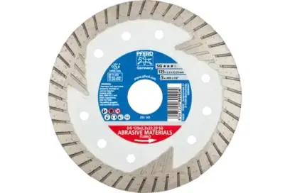 Diamantový rozbrusovací kotúč Pferd DG 125 x 2,2 x 22,23 SG na kameň, Turbo (PF4007220801024)