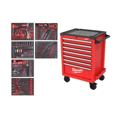 Dielenský vozík Milwaukee TOOLGUARD™ 27''/69cm, s vybavením 337 dielov, 4932500754