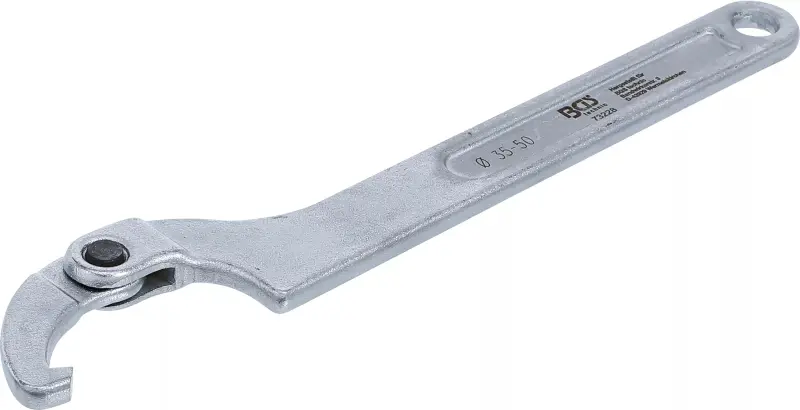 Kloubový hákový klíč 35 ÷ 55 mm BGS 73228 s nosem (BGS1073228), BGS1073228