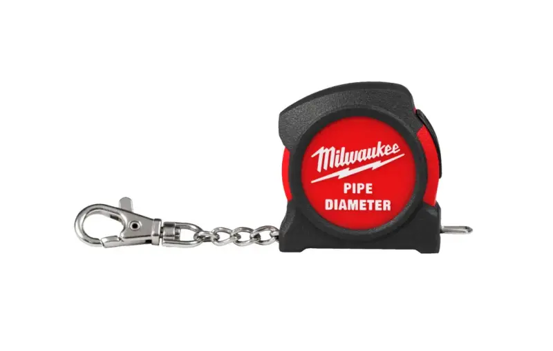 Zvinovací meter Milwaukee Pipe Groove Tape Measure na meranie priemeru rúrok, 4932500648