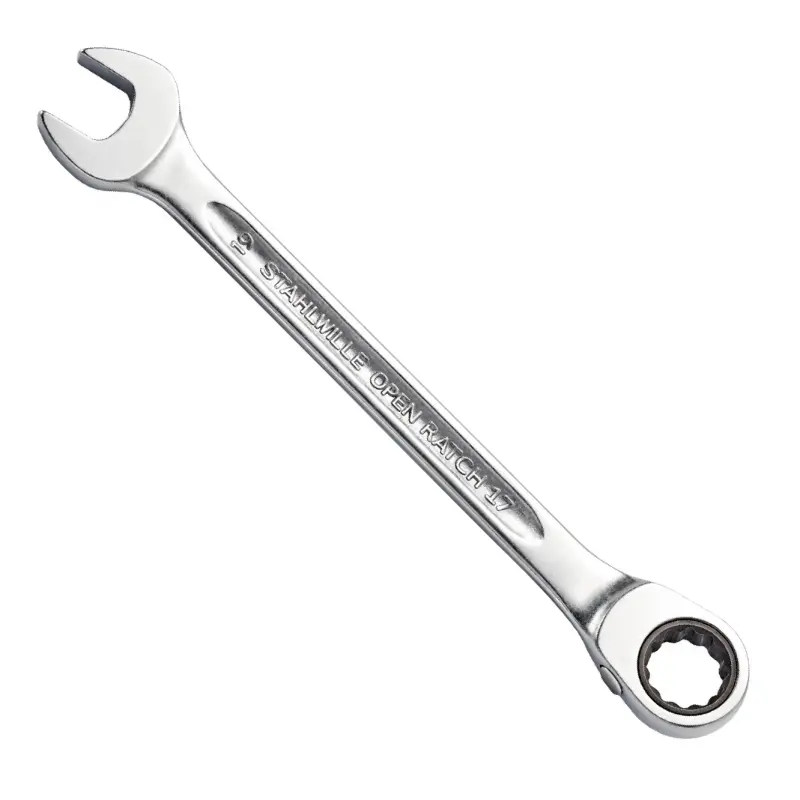 Očkoplochý račňový kľúč OPEN RATCH 17 9 mm Stahlwille 41170909 (EDE57960010)