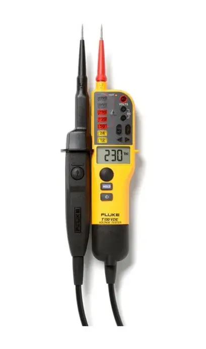Skúšačka napätia Fluke T130/VDE s LED a LCD displejom (FLU4093095)