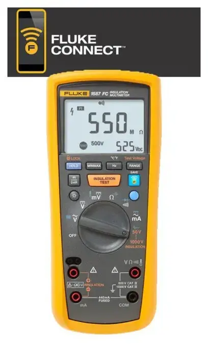 Multimeter Fluke 1587 FC s funkciou merania izolačného stavu (Fluke Connect) (FLU4691215)