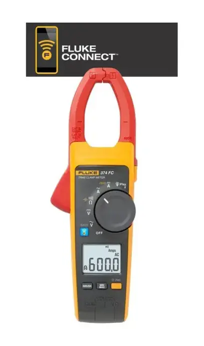 Digitálny TRMS multimeter kliešťový Fluke 374 FC (FLU4696001)