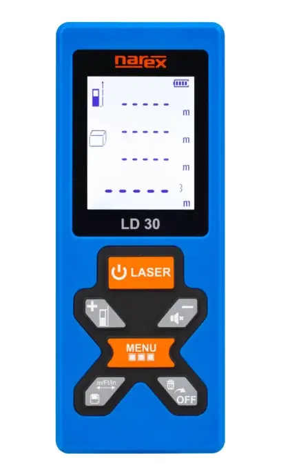 Laserový diaľkomer Narex LD 30 (NA65406795)