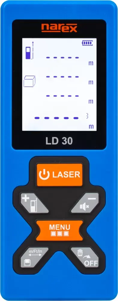 Laserový dálkoměr Narex LD 30 (NA65406795)