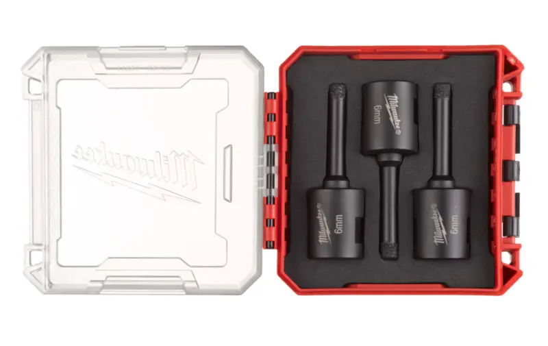 Diamantové jádrové vrtáky pr. 6 mm Milwaukee DIAMOND MAX™ upínání M14 - 3 ks (MI4932500545)