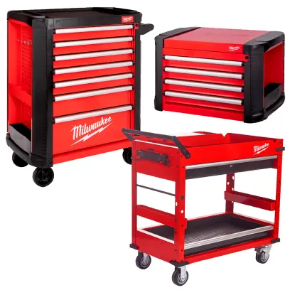 Dílenská skříň Milwaukee TOOLGUARD™ 69 cm, včetně automobilové sady nářadí – 337 dílů (MI4932500746)