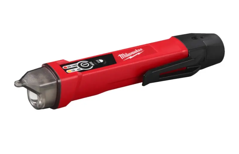 Bezkontaktní detektor napětí Milwaukee NCVDDF, s rozsahem 2-49 V a 50-1000 V AC, LED svícení 4933500162
