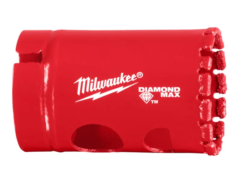 Kruhová pilka/děrovka Milwaukee 32 mm DIAMOND Max Wet Holesaw 32MM 5/8" x 18, suché i mokré vrtání, 4932500114