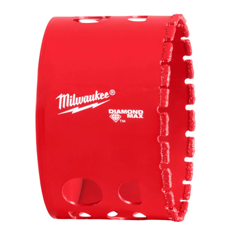 Kruhová pilka/děrovka Milwaukee 44 mm DIAMOND PLUS 44MM 5/8" x 18, suché i mokré vrtání,