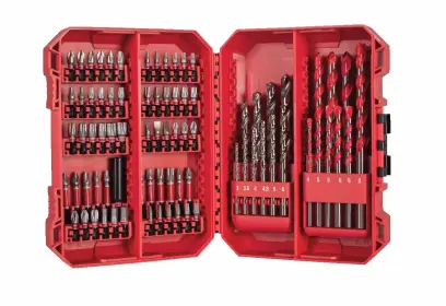 Sada Milwaukee SHOCKWAVE IMPACT DUTY BIT SET (80 kusů), bity a vrtáky, 4932501309
