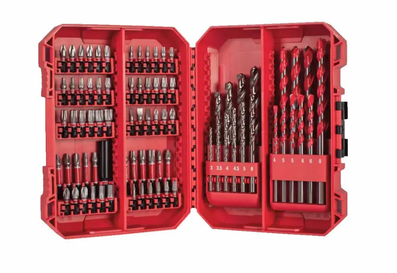 Sada Milwaukee SHOCKWAVE IMPACT DUTY BIT SET (80 kusů), bity a vrtáky, 4932501309