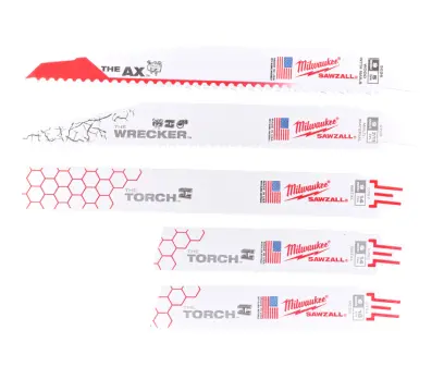 Sada pilových plátků Milwaukee SAWZALL (5 ks) MI49472205