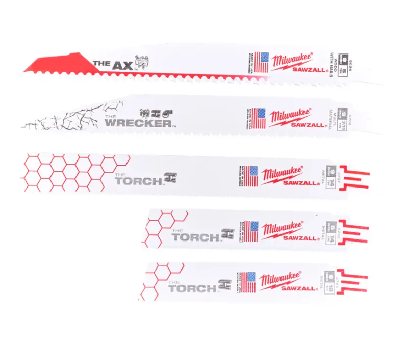 Sada pilových plátků Milwaukee SAWZALL (5 ks) MI49472205